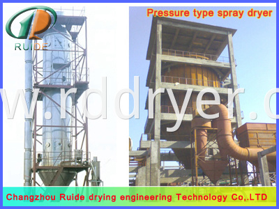 Spirulina spray drying tower